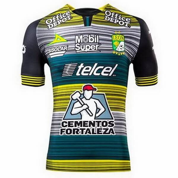 Tailandia Camiseta Club León Replica Tercera Ropa 2020/21 Verde